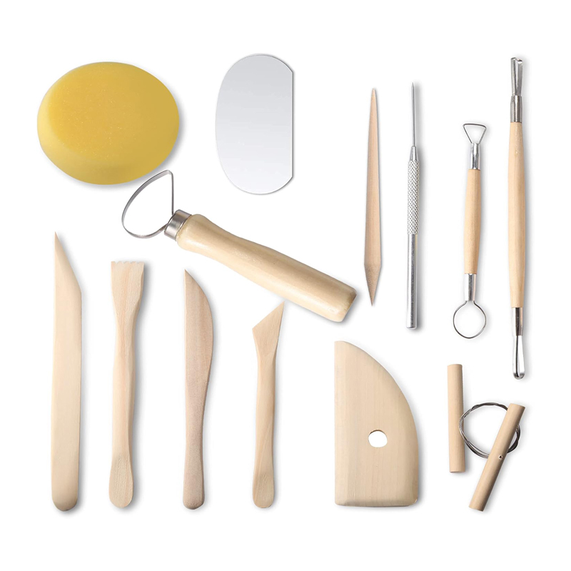 Model Kit Tool - 13 Pcs Set Alat Pemodelan Tanah