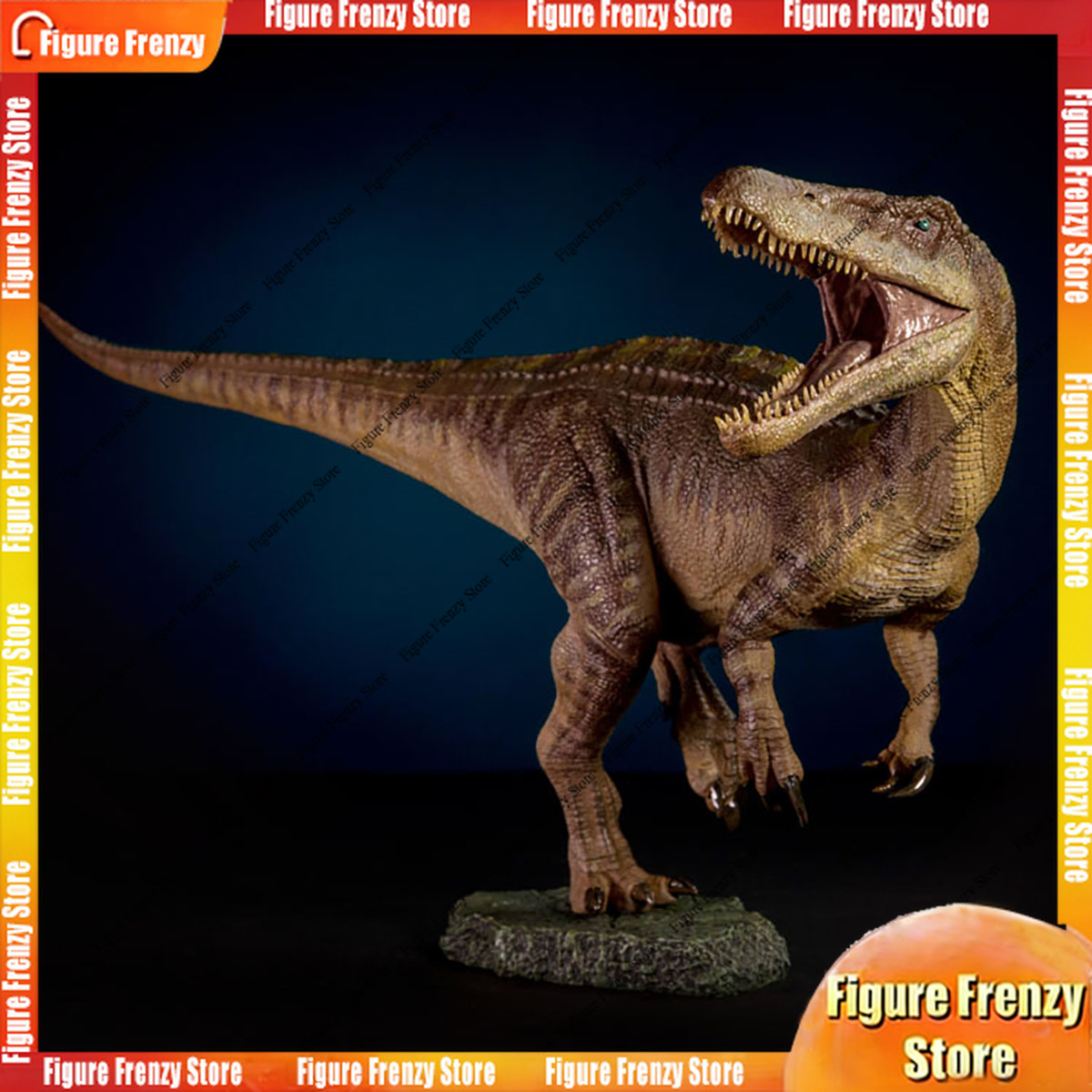 Model Kit Dinosaur Bandai - Boneka Dinosaurus Jurassic Nanmu Baryonyx Santiago