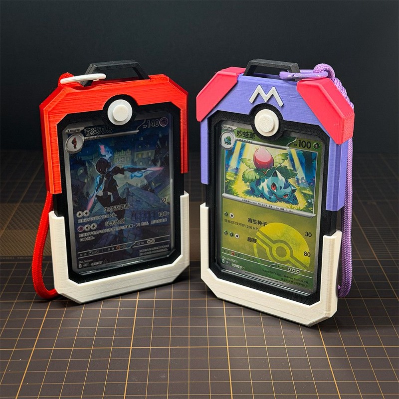 Model Kit Japan - Penutup Kartu Vertikal Poke Ball untuk
