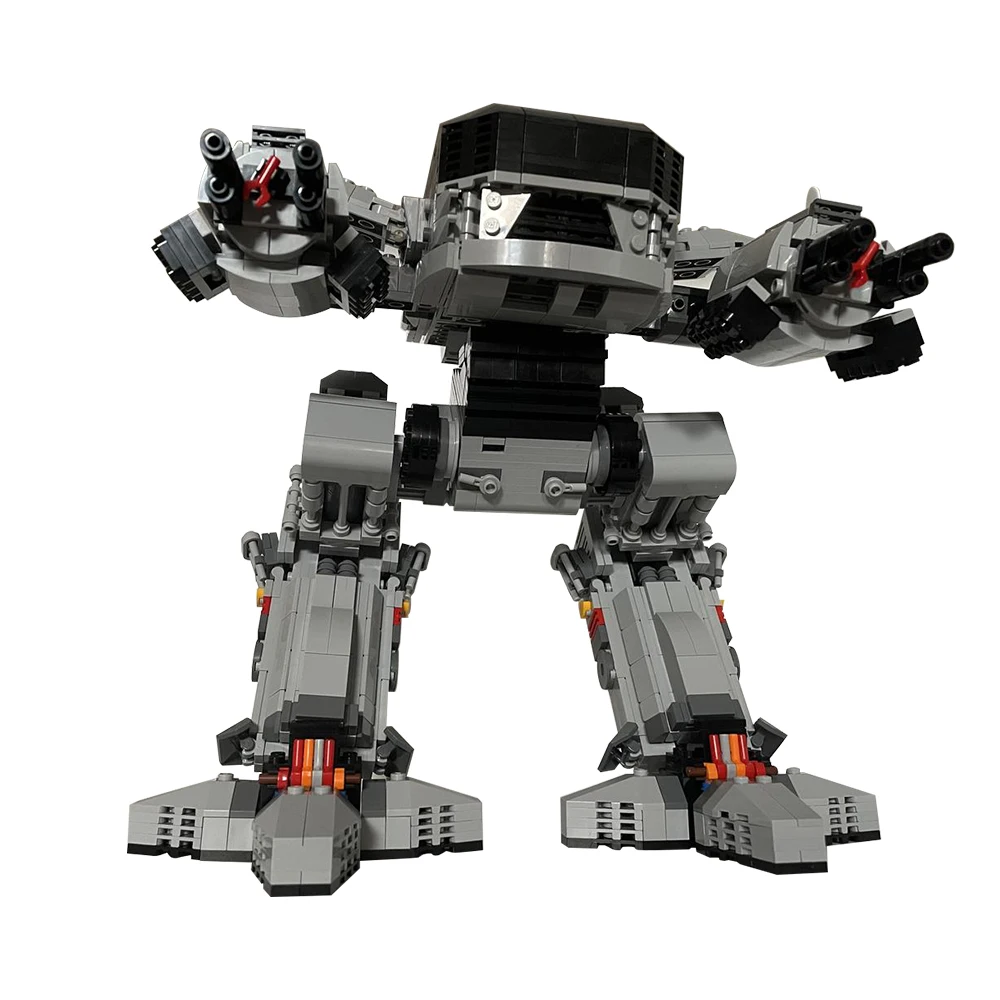 Model Kit Robocop - Film MOC Mesin Robocoped Skala UCS