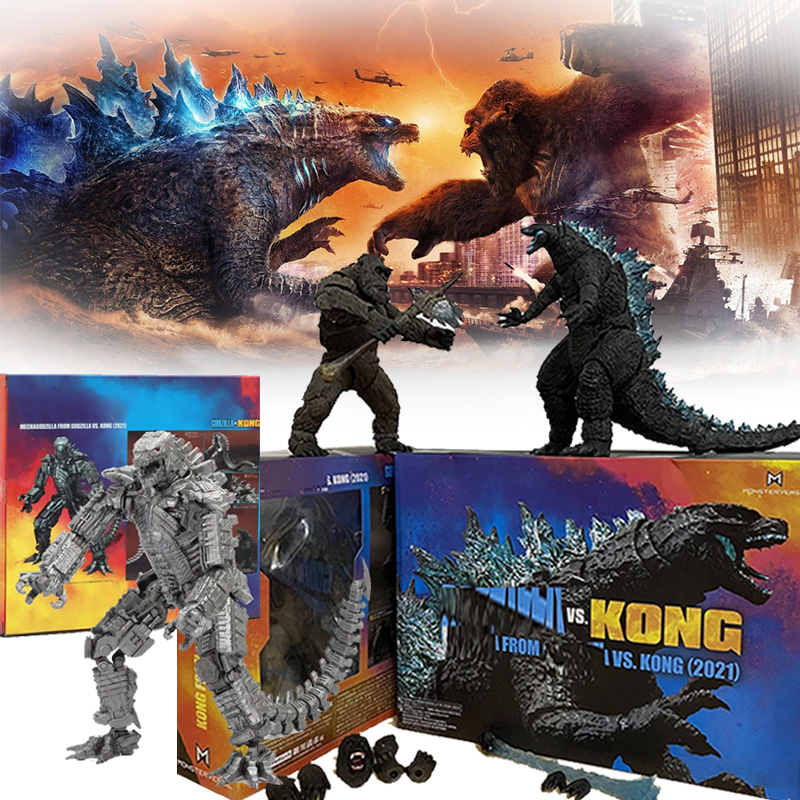 Model Kit Dinosaur Bandai - SHM Kong dari Godzilla Vs Kong