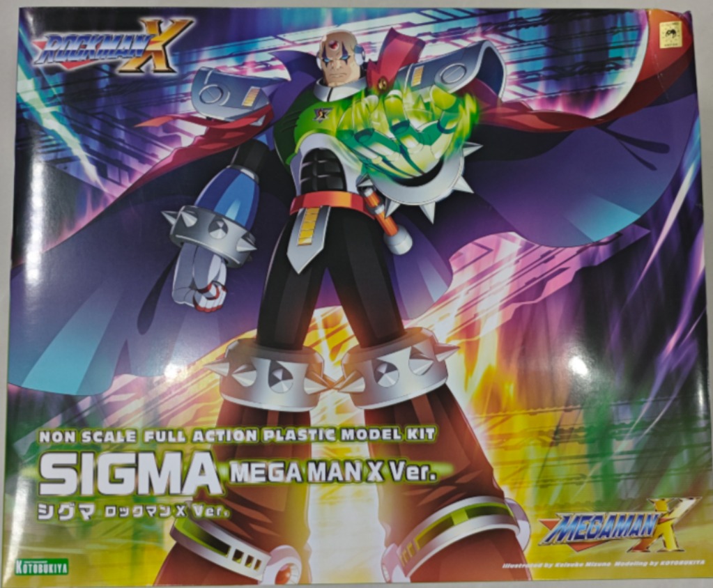 Mega Man X Model Kit - Kotobukiya Sigma Mega Man X Versi.