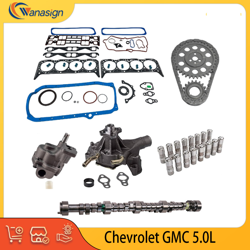 Model Kit V8 - Kit Perbaikan Mesin, Overhaul, Gasket, Camshaft,
