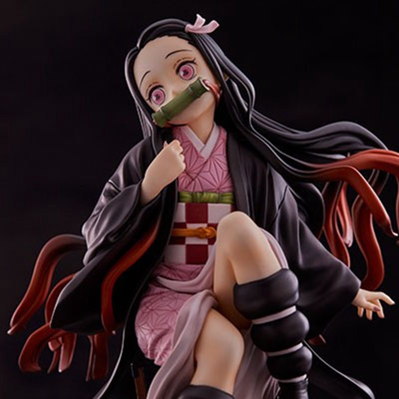 Model Kit Nezuko - Kamado Nezuko mainan Model duduk tokoh