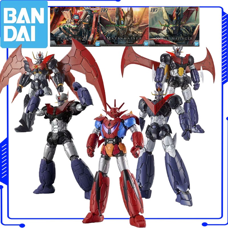 Model Kit Mazinger - Bandai Asli HG GUNDAM Action Anime