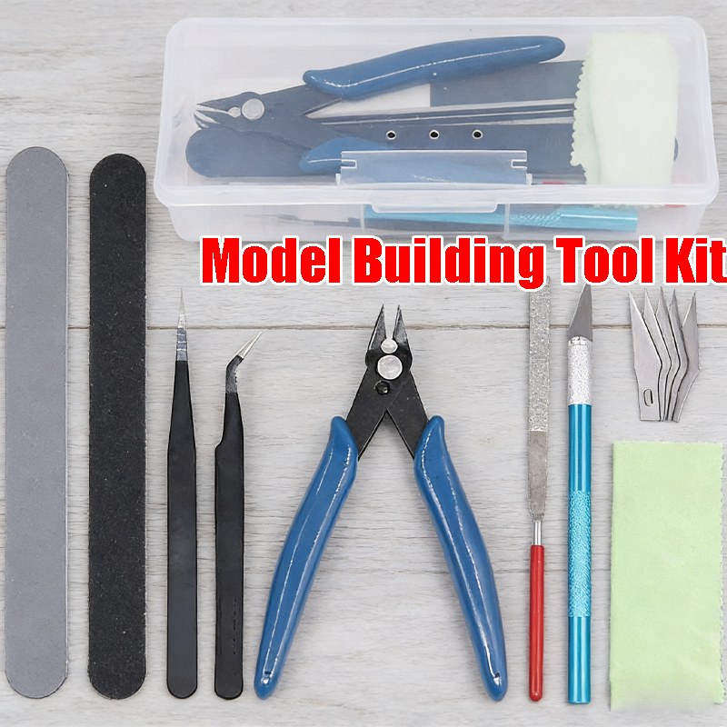 Model Kit Tool - Peralatan Model Gunpla Lengkap, Peralatan Perakitan