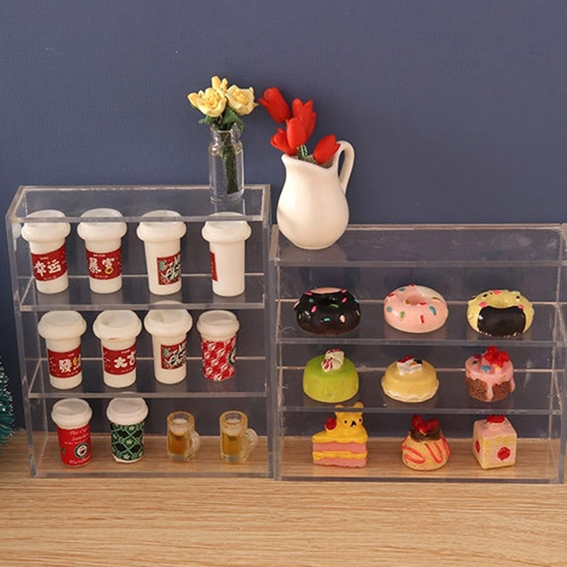 1 Buah Rak Miniatur Rumah Bone - Model Kitchen Set ulasan dan harga