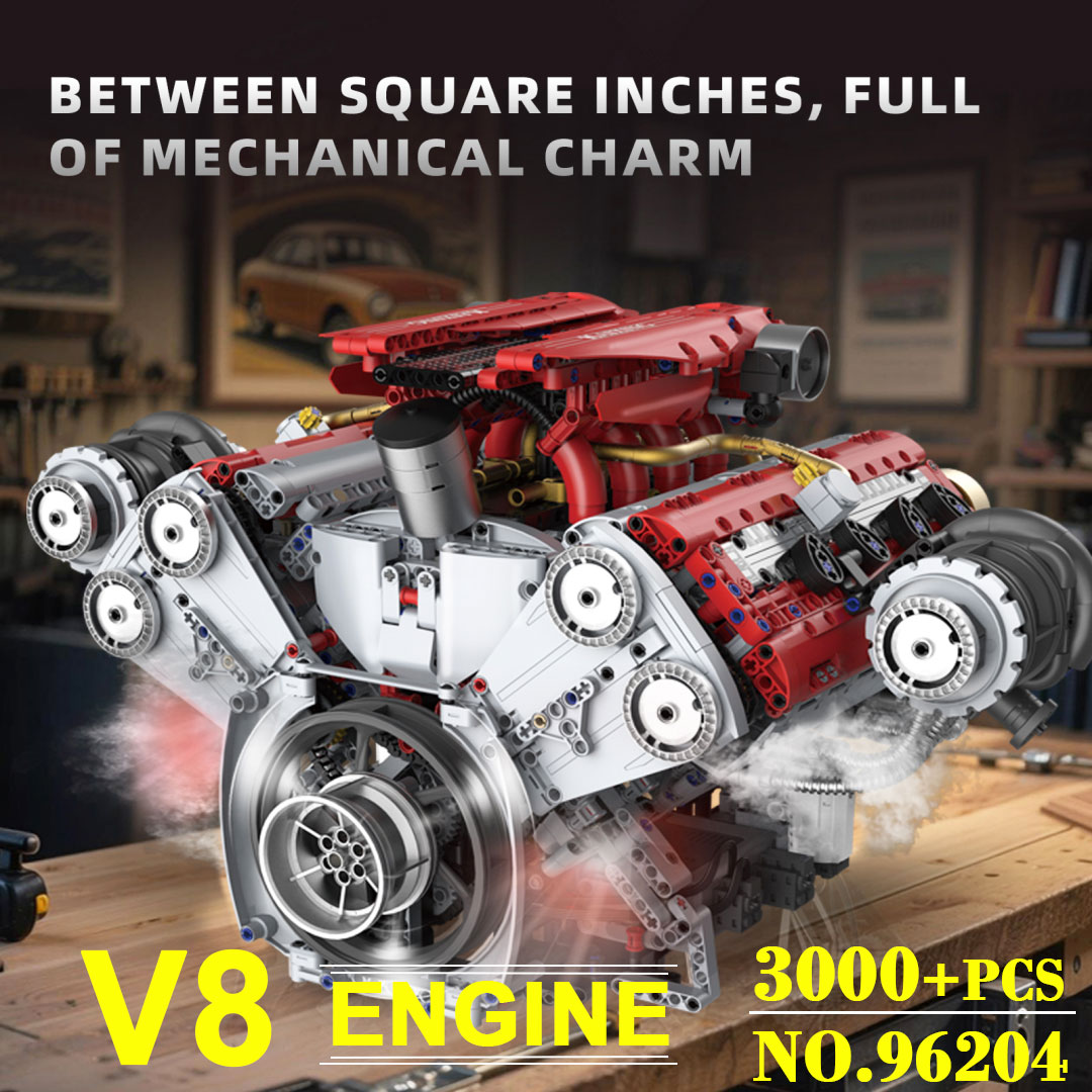 Kit Blok Bangunan Mesin V8 Ber - Model Kit V8 ulasan dan harga