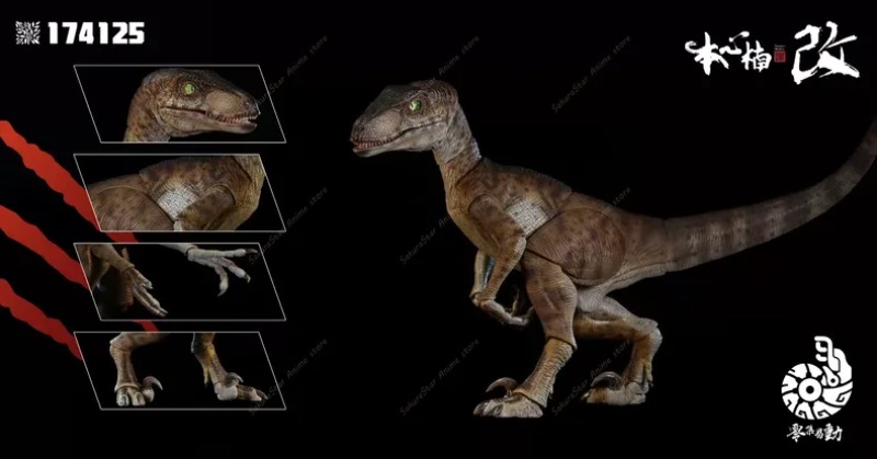 【Tersedia】Nanmu Studio Raptor  - Model Kit Dinosaur Bandai ulasan dan harga