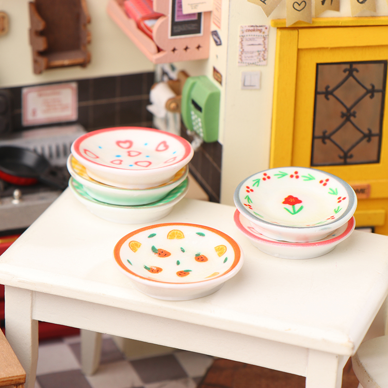 5 Buah 1/12 Rumah Boneka Mini  - Model Kitchen Set ulasan dan harga