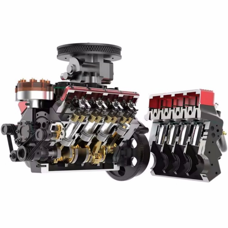 TOYAN V8 Mesin Gas 4 Tak 28cc  - Model Kit V8 ulasan dan harga