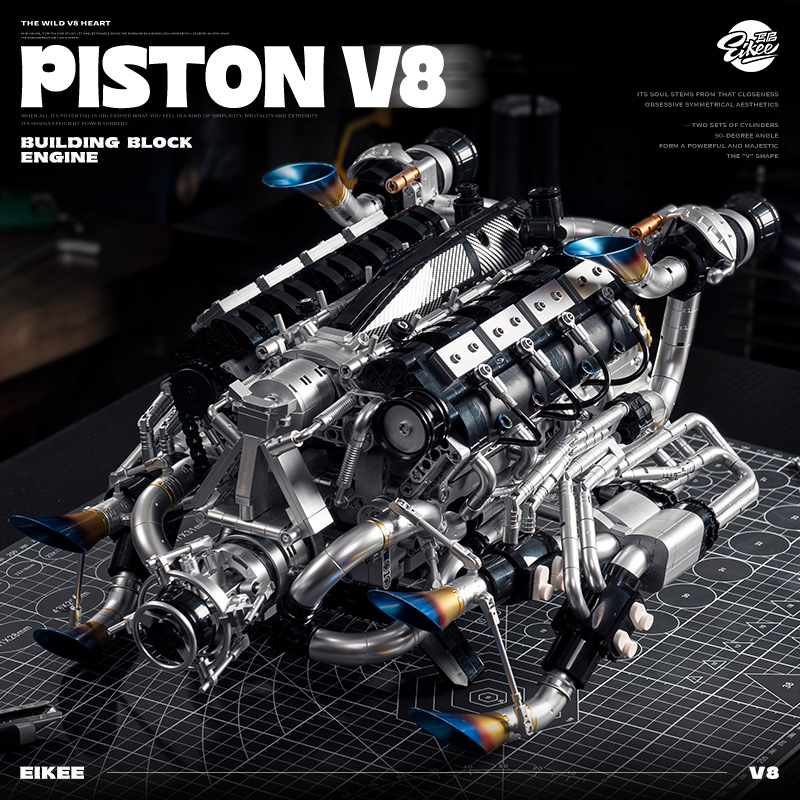 Kit Blok Bangunan Mesin V8 Sup - Model Kit V8 ulasan dan harga