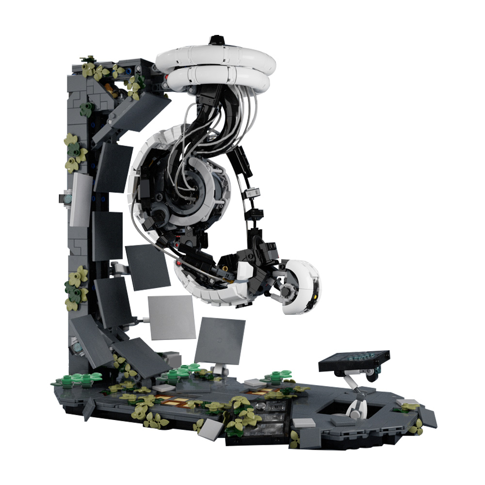 MOC Portal 2 Set Blok Bangunan - Model Kit Robocop ulasan dan harga