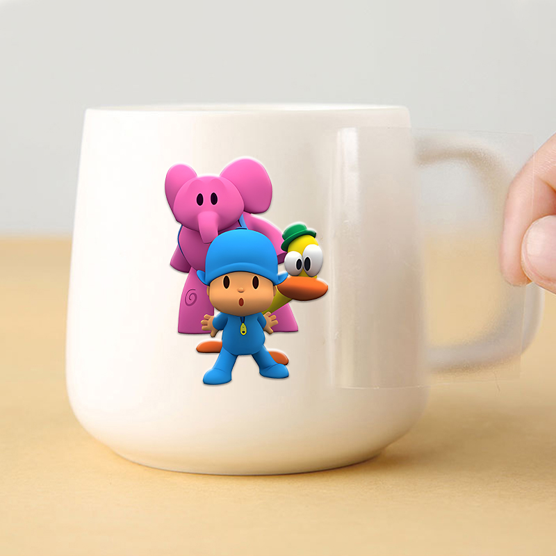 Stiker Transfer UV Seri Pocoyo - Model Kit Decals ulasan dan harga