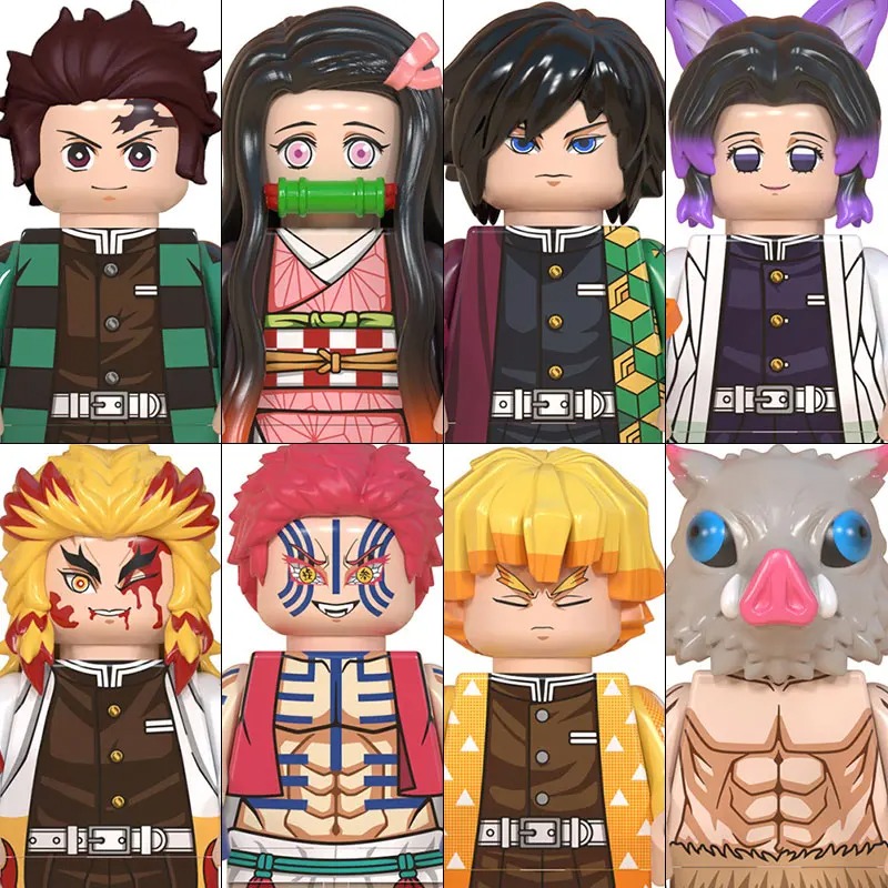 Minifigures Demon Slayer Build - Model Kit Nezuko ulasan dan harga