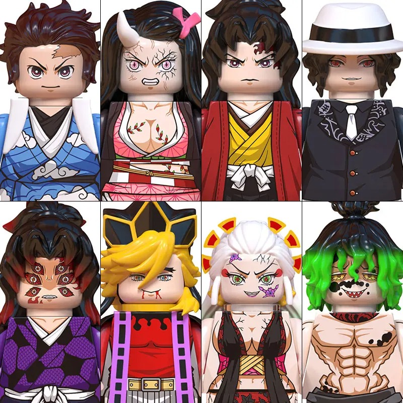 Minifigures Demon Slayer Build - Model Kit Nezuko ulasan dan harga
