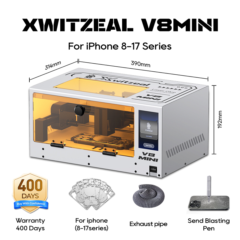 Xwitzeal ®   Mesin Penghilang  - Model Kit V8 ulasan dan harga