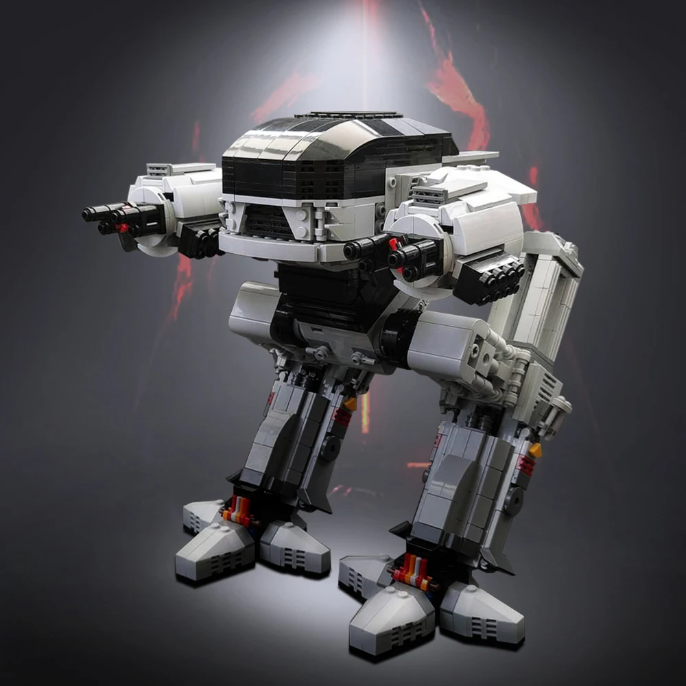 Film MOC Mesin Robocoped Skala - Model Kit Robocop ulasan dan harga