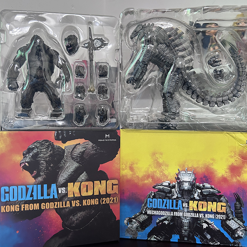 SHM Kong dari Godzilla Vs Kong - Model Kit Dinosaur Bandai ulasan dan harga