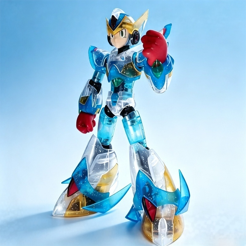 SS Clear Color Ver. Mega Man X - Mega Man X Model Kit ulasan dan harga