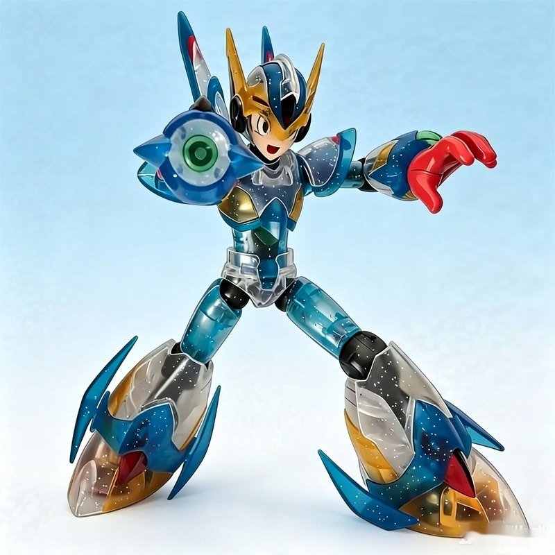 SS Clear Color Ver. Mega Man X - Mega Man X Model Kit ulasan dan harga