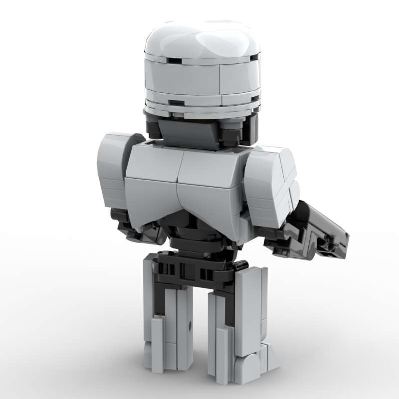 Blok Bangunan MOC Petugas Poli - Model Kit Robocop ulasan dan harga