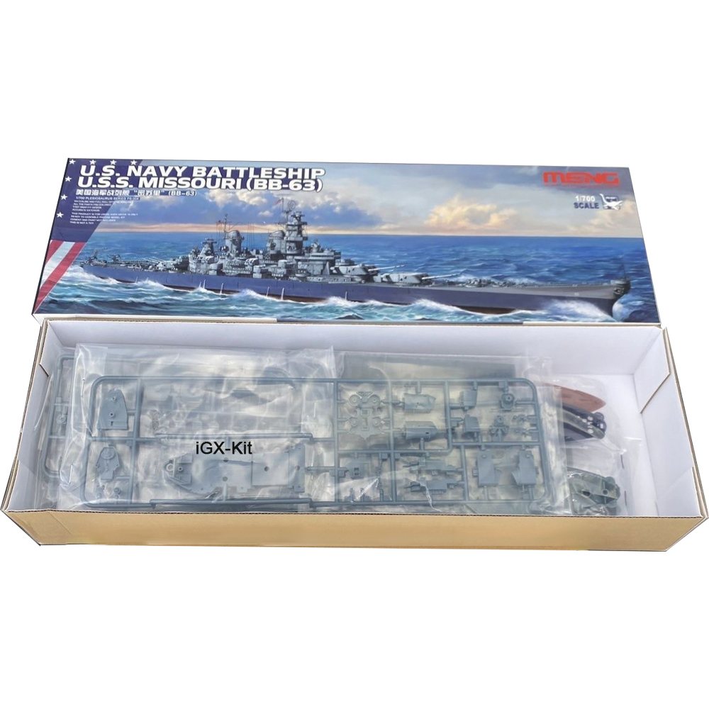 Meng PS004 Skala 1/700 Kapal P - Model Kit Uss Missouri ulasan dan harga