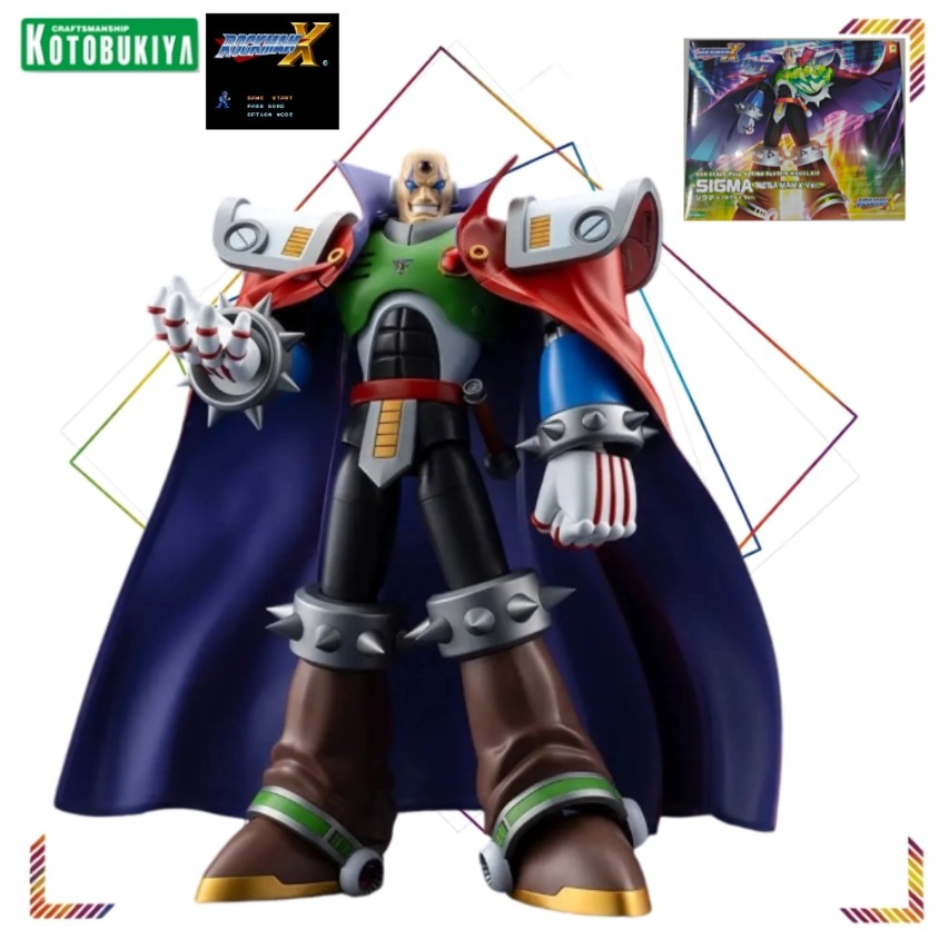 Kotobukiya Sigma Mega Man X Ve - Mega Man X Model Kit ulasan dan harga