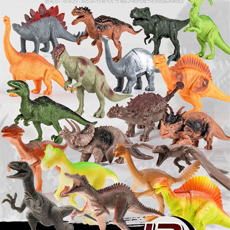 44 buah Set simulasi dinosauru - Model Kit Dinosaur Bandai ulasan dan harga