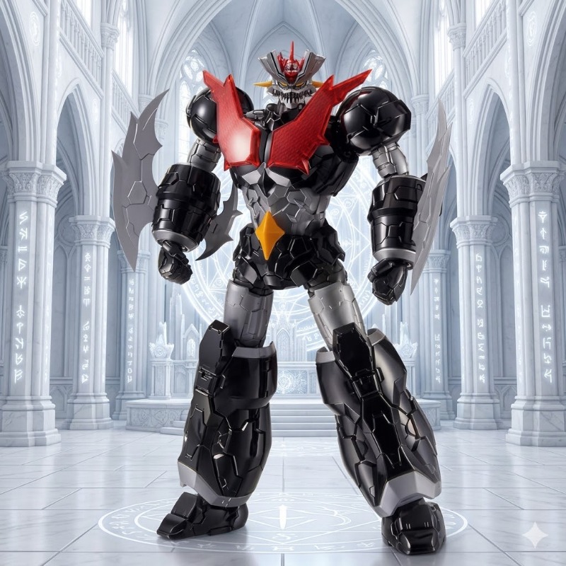 100% Asli BandaiHG Mazinger ZE - Model Kit Mazinger ulasan dan harga