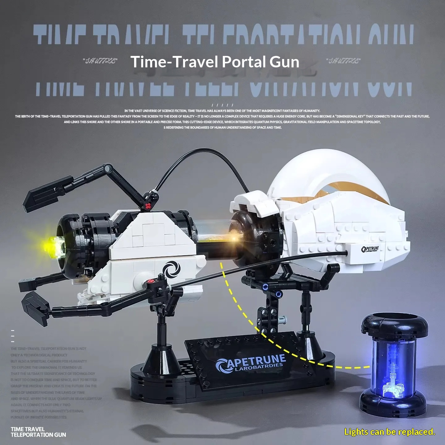 667PCS Blok Bangunan Senjata P - Model Kit Robocop ulasan dan harga