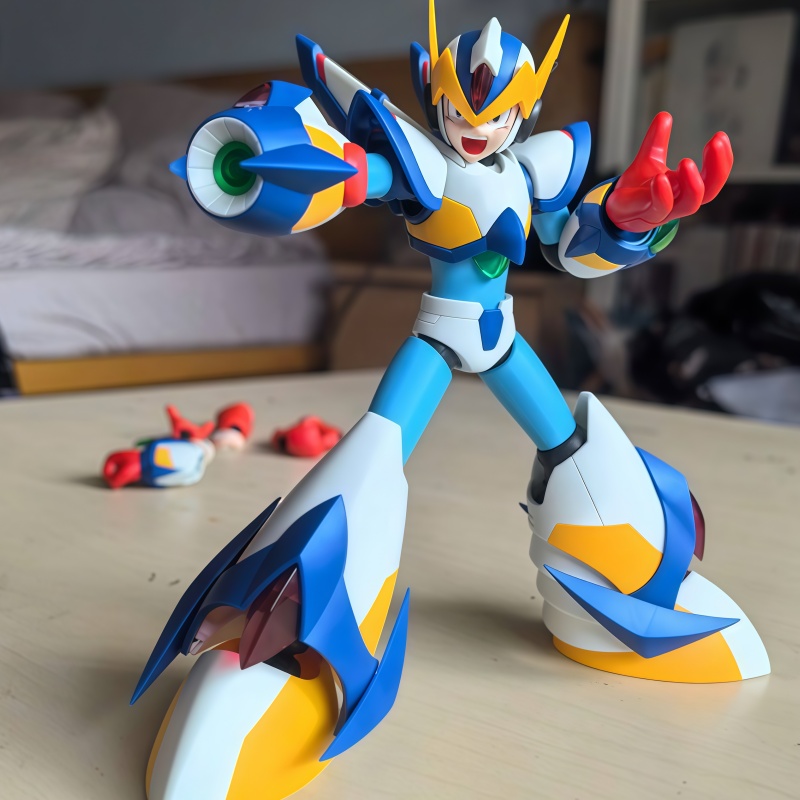 Kotobukiya Rockman X Falcon Ar - Mega Man X Model Kit ulasan dan harga