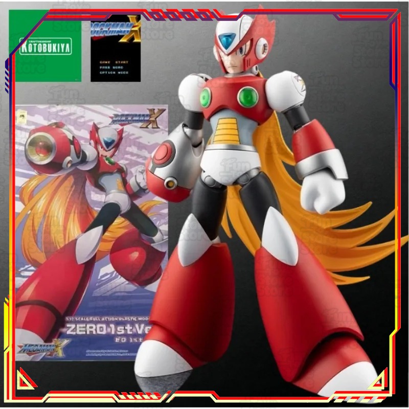 Kotobukiya Mega Man X Zero 1st - Mega Man X Model Kit ulasan dan harga