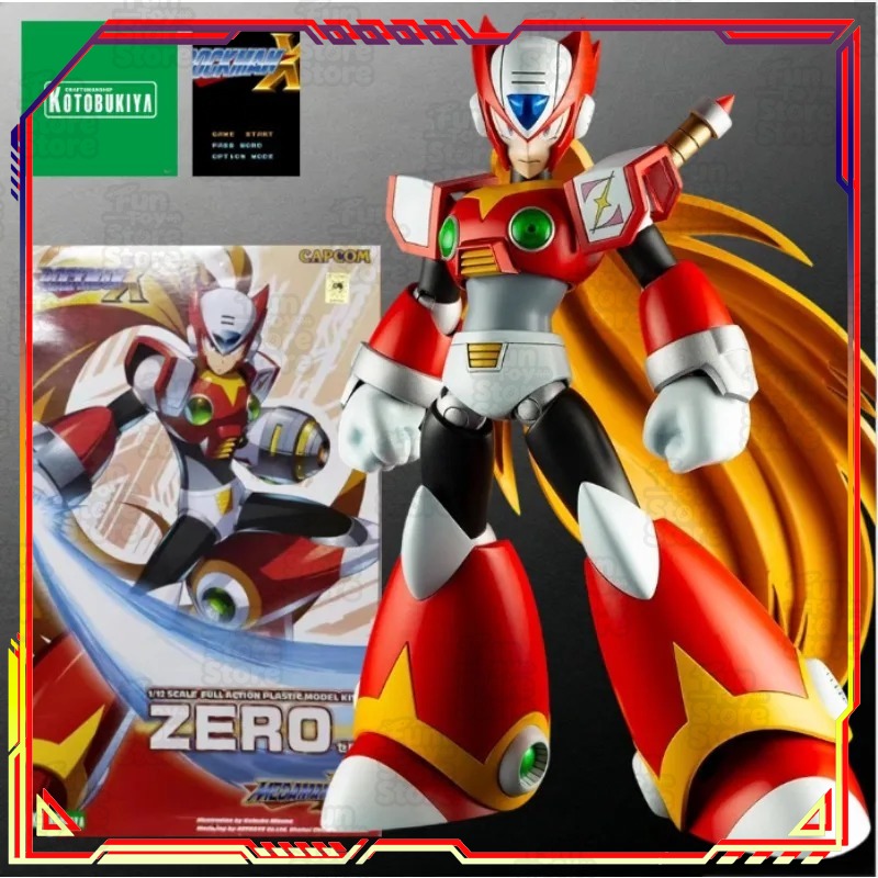 Kotobukiya Mega Man X Zero 1st - Mega Man X Model Kit ulasan dan harga
