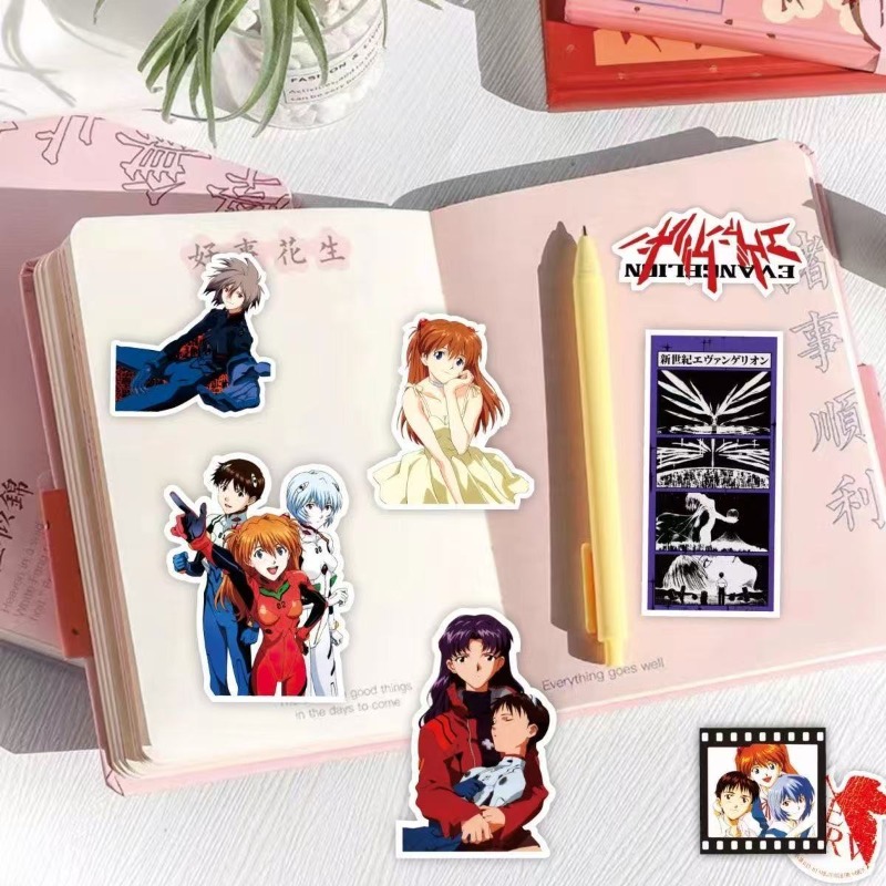 75 Buah Stiker Evangelion EVA  - Model Kit Decals ulasan dan harga