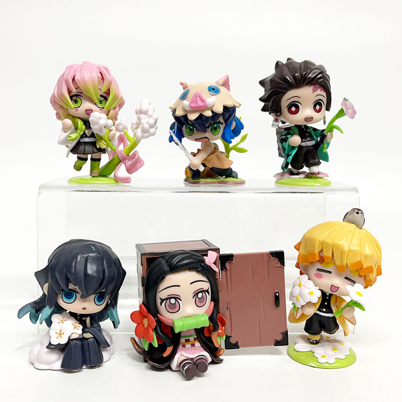 Figur Anime Demon Slayer Tanji - Model Kit Nezuko ulasan dan harga