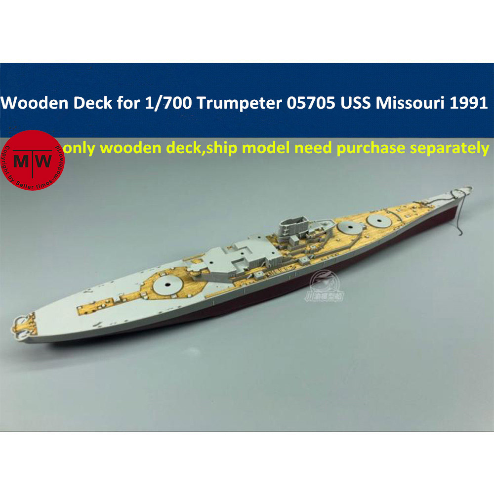 Dek Kayu Skala 1/700 untuk Tru - Model Kit Uss Missouri ulasan dan harga